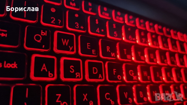 клавиатура за acer nitro an515-52 с палмрест, снимка 1