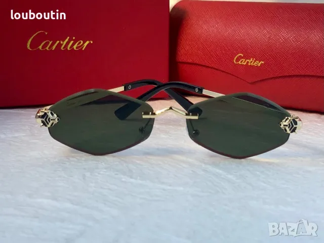 Cartier 2024 дамски слънчеви очила ромб 3 цвята, снимка 13 - Слънчеви и диоптрични очила - 47762983