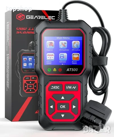 Чисто нов автодиагностичен уред GEARELEC AT500 (OBD2 / EOBD)  