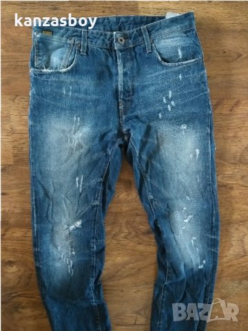 G-Star RAW A-Crotch Tapered Jeans - страхотни мъжки дънки, снимка 5 - Дънки - 31541198