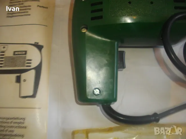 НОВА ОРИГИНАЛНА ШВЕЙЦАРСКА БОШ ЕЛ. ДРЕЛКА БОРМАШИНА BOSCH Made in SWITZERLAND СТАРО КАЧЕСТВО В ЧАНТА, снимка 17 - Бормашини - 48983316