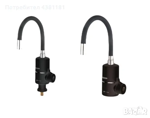 Водонагревател, 3600W, гъвкав струйник, за плот, снимка 3 - Други стоки за дома - 49059502