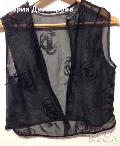 Модерен топ Moda per due с рози, снимка 5 - Потници - 38089878