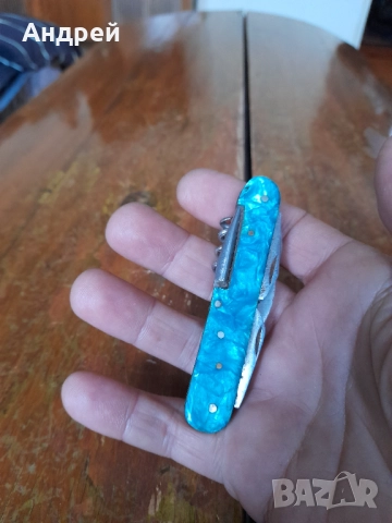 Стар джобен нож,ножче,ножка #158, снимка 3 - Други ценни предмети - 52250219