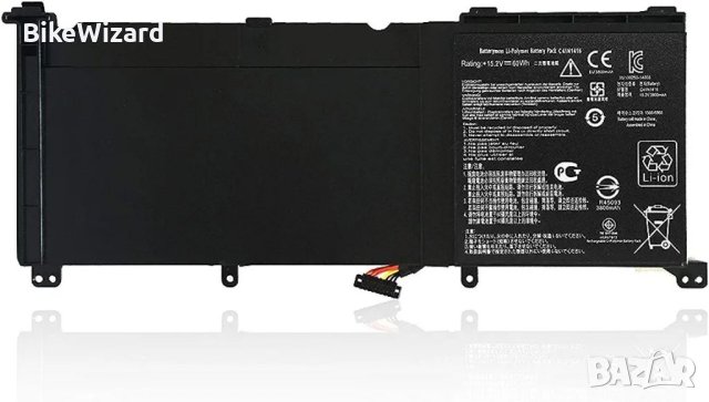 батерия за лаптоп Asus ZenBook Pro G501 G501VW G501VJ G501JW G601J N501J N501JW N501L UX501JW НОВА, снимка 1 - Оригинални батерии - 42027998