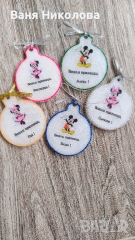 Коледни играчки от епоксидна смола 