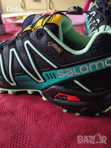 Дамски спортни обувки маратонки за планинари Solomon, снимка 7 - Маратонки - 52385276