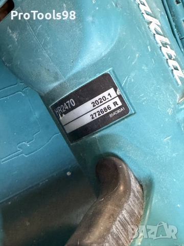 Makita HR2470 перфоратор, снимка 3 - Перфоратори - 56426523