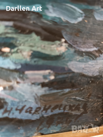 Маслена картина "Лодки", снимка 4 - Картини - 44708121