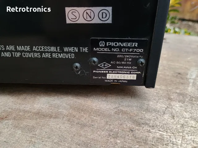 Pioneer CT-F700, снимка 15 - Декове - 48827016