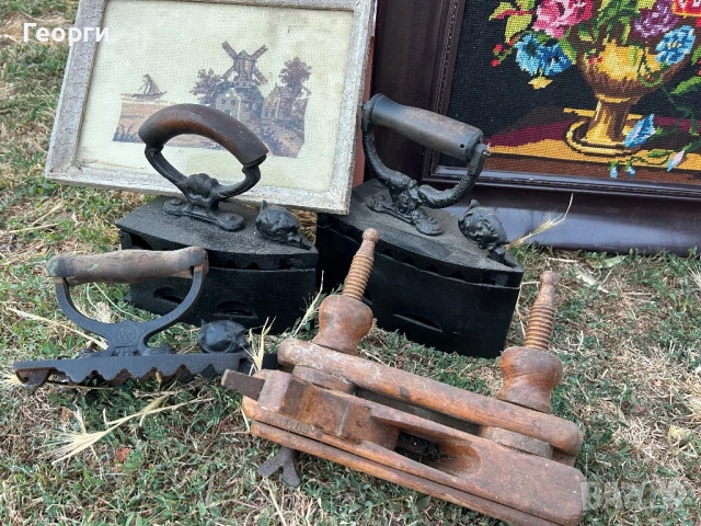 Стари неща за декорация на битов кът или механа, снимка 2 - Антикварни и старинни предмети - 51009668