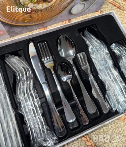 Комплект прибори за хранене BRIO, 30 части, снимка 3 - Прибори за хранене, готвене и сервиране - 52934508