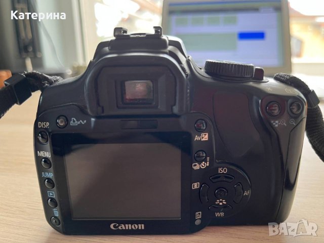 Canon EOS 400D + обектив + аксесоари, снимка 2 - Фотоапарати - 42088170