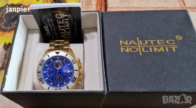 Мъжки масивен часовник хронограф Nautec No|Limit!!! 20atm., снимка 1 - Луксозни - 40399152
