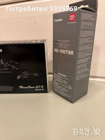 Canon G7X Mark III , снимка 2 - Фотоапарати - 54071399