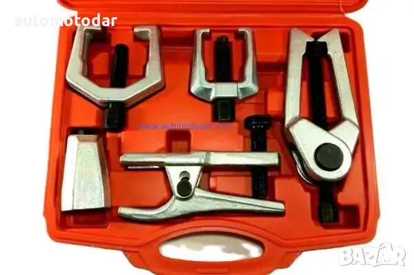 Инструмент скоби за демонтаж и монтаж на шарнири тампони накрайници, снимка 3 - Аксесоари и консумативи - 35465231