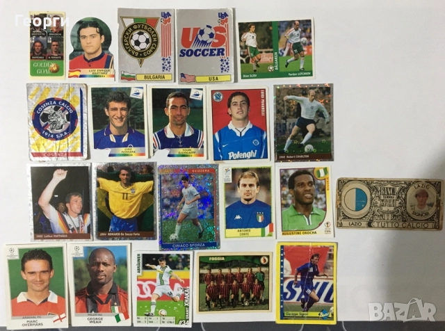 Стикери Франция 98 Панини (France 98 Panini) + други картинки от Италия., снимка 9 - Колекции - 52506338