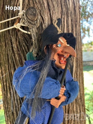 Висяща Баба Яга 50см., снимка 2 - Декорация за дома - 52263960