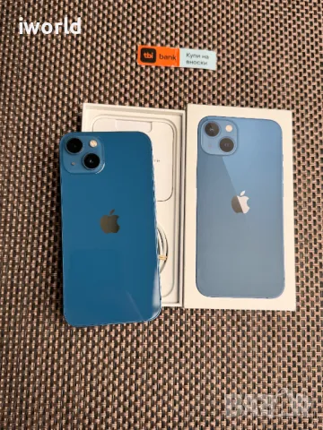 ✅iPhone Лизинг от 20лв/мес ❗️син / Blue ❗️ 128гб - Отличен❗️