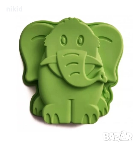 Слон голяма форма силиконов молд за кекс шоколад гипс десерти торта сладкиш 