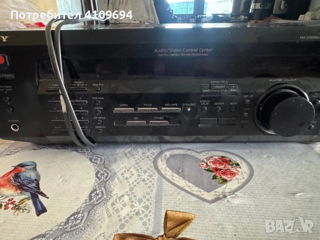 Усилвател SONY STR-DE335, снимка 2 - Ресийвъри, усилватели, смесителни пултове - 53930346