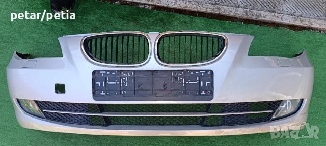Предна броня БМВ Е60 Е61 оборудвана , снимка 4 - Части - 54318204