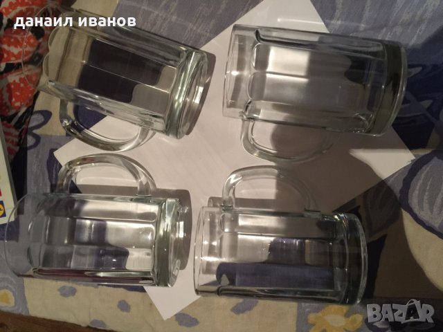 Лот 4 халби за бира , снимка 2 - Чаши - 35375686