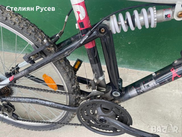 btwin rockrider колело / велосипед / байк д+ -цена 185 лв - 26 инча колелета -2бр амортисьор, добри , снимка 3 - Велосипеди - 40673081