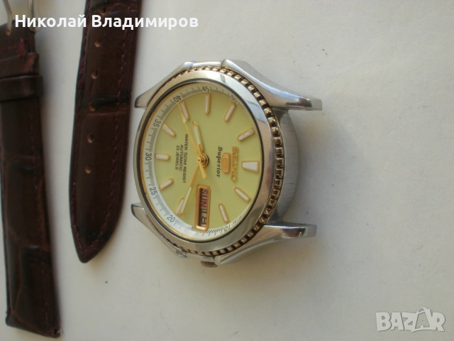 Seiko superior автоматичен мъжки ръчен часовник, снимка 9 - Мъжки - 52249576