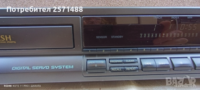 Продавам CD player Technics SL-PG460A, снимка 5 - Декове - 51658003