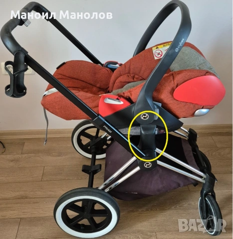 Адаптери Cybex за столче за кола към количка, снимка 2 - Детски колички - 53291271