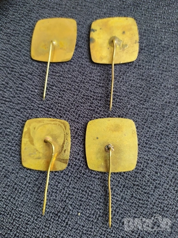 Соц. бронзови значки - Първенец в съревнованието , снимка 2 - Колекции - 49663972