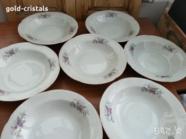 Супник и дълбоки чинии Полша, снимка 14 - Антикварни и старинни предмети - 33761723