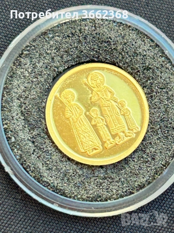 Златна монета, снимка 3 - Нумизматика и бонистика - 52113569