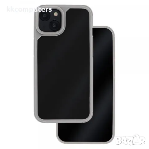 Калъф силикон Shock Прозрачен /Сива рамка/ за Xiaomi Redmi Note 13 Pro 5G Баркод : 3131822, снимка 2 - Калъфи, кейсове - 49881996