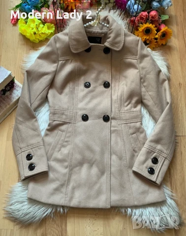 Бежово палто Talky Weijl