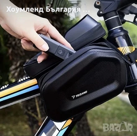 Водоустойчива вело чанта за колело с 3 отделения, снимка 5 - Аксесоари за велосипеди - 50496458