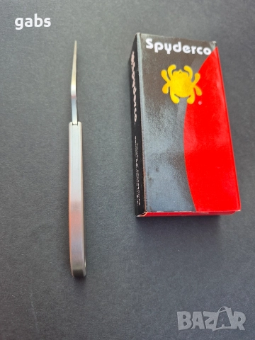 Сгъваем джобен нож Spyderco Grasshopper C138, снимка 7 - Ножове - 52851423