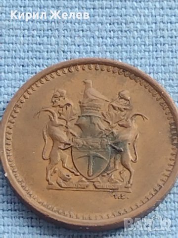 Монета 1 цент Rhodesia1970г. Рядка за КОЛЕКЦИОНЕРИ 40857, снимка 6 - Нумизматика и бонистика - 42776638