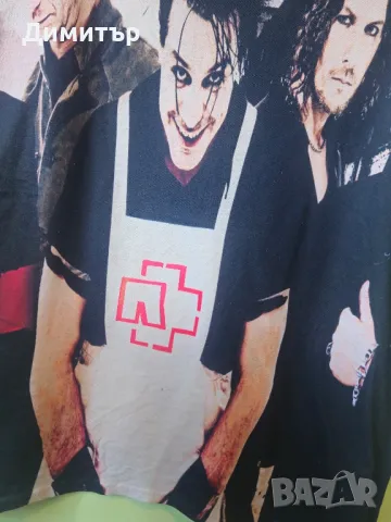 оригинална тениска на Rammstein XXL metal rock alt , снимка 10 - Тениски - 47479552