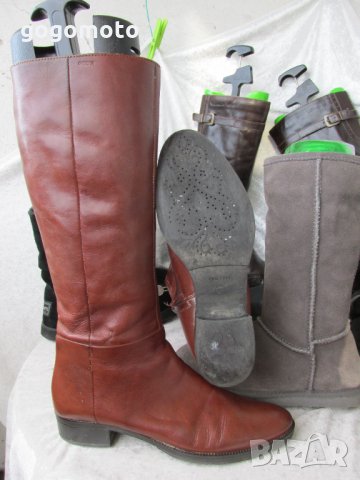 дамски ботуши GEOX® original, 100% супер висококачествена естествена кожа,N- 38 - 39 - кафяви, снимка 18 - Дамски ботуши - 35649506