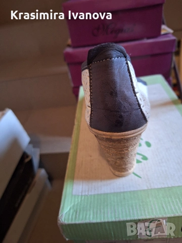 нови обувки естествена кожа , снимка 4 - Дамски ежедневни обувки - 54209599