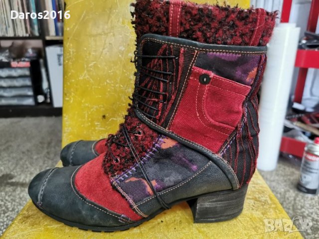 Уникални дамски боти Hogl 38 номер , снимка 3 - Дамски боти - 38010618