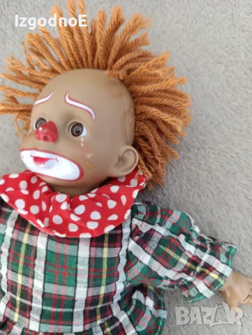 Красив ретро клоун, винтидж клоун, снимка 6 - Колекции - 48590449