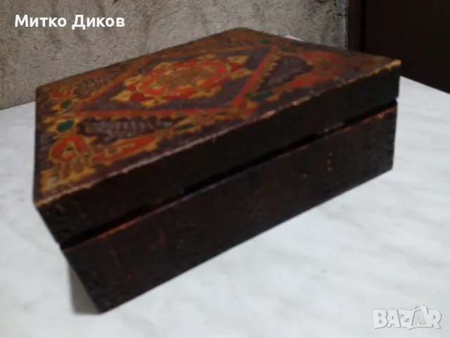 Кутии дървени от соца голяма 195х195х70мм и малка 130х95х50мм, снимка 3 - Декорация за дома - 55735787