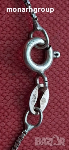 Сребърна верижка, снимка 6 - Колиета, медальони, синджири - 52713769