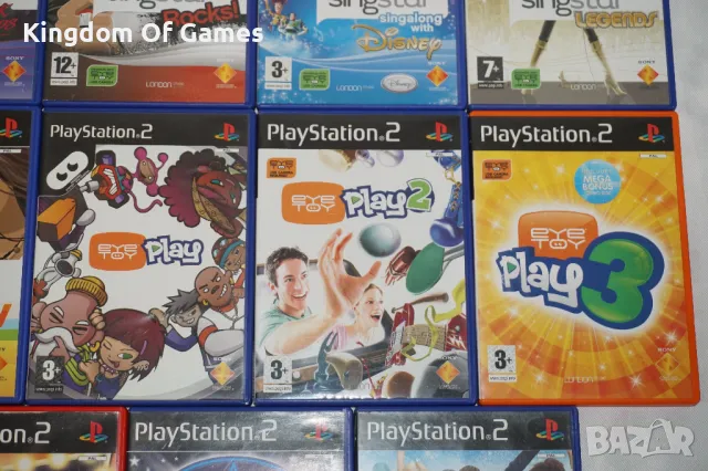 Игри за PS2 SingStar: 80's/90's/Rock Ballads/Rocks!/Singalong with Disney/EyeToy 1 2 3/Pop Idol/Buzz, снимка 5 - Игри за PlayStation - 47412552