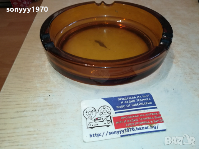 ГОЛЯМ МАСИВЕН ПЕПЕЛНИК 20СМ ОТ ГЕРМАНИЯ 0303241200, снимка 6 - Антикварни и старинни предмети - 44583121