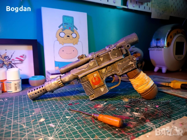 Star Wars Междузвездни войни реквизит пистолет, снимка 4 - Колекции - 54124177