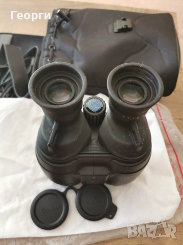 Бинокъл Canon 15x50 IS UD 4.5°, снимка 10 - Екипировка - 39191562